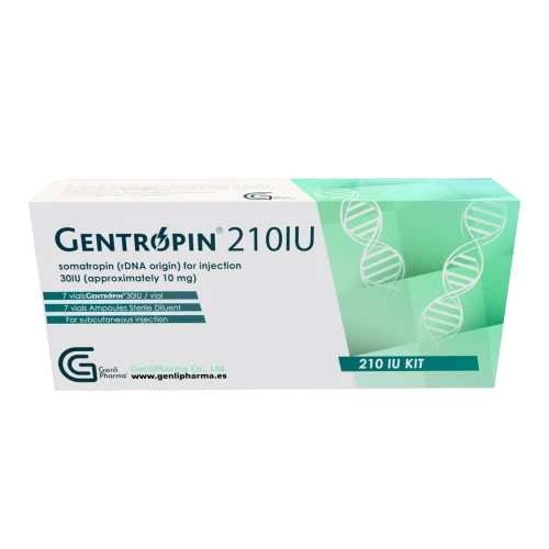 Gentropin 210IU — empaque Genli Pharma